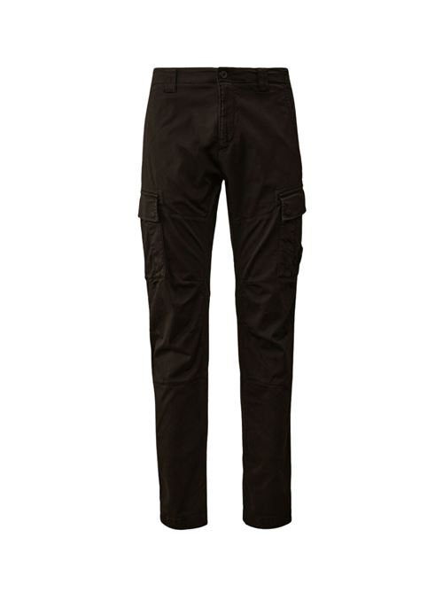 PANTALONI CARGO ERGONOMICI IN RASO ELASTICIZZATO C.P. COMPANY | RFCMPA731A 005529G999